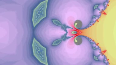 Soyut Bilgisayar Fraktal Tasarımı. Fraktal hiç bitmeyen bir desen. Fraktallar, farklı ölçeklerde kendine benzeyen sonsuz derecede karmaşık kalıplardır.