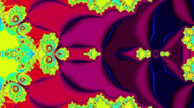 Soyut Bilgisayar Fraktal Tasarımı. Fraktal hiç bitmeyen bir desen. Fraktallar, farklı ölçeklerde kendine benzeyen sonsuz derecede karmaşık kalıplardır.