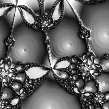 Soyut Bilgisayar Fraktal Tasarımı. Fraktal hiç bitmeyen bir desen. Fraktallar, farklı ölçeklerde kendine benzeyen sonsuz derecede karmaşık kalıplardır.