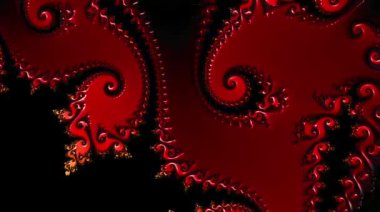 Soyut Bilgisayar Fraktal Tasarımı. Fraktal hiç bitmeyen bir desen. Fraktallar, farklı ölçeklerde kendine benzeyen sonsuz derecede karmaşık kalıplardır.