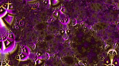 Soyut Bilgisayar Fraktal Tasarımı. Fraktal hiç bitmeyen bir desen. Fraktallar, farklı ölçeklerde kendine benzeyen sonsuz derecede karmaşık kalıplardır.