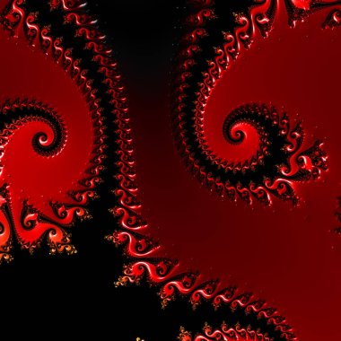 Soyut Bilgisayar Fraktal Tasarımı. Fraktal hiç bitmeyen bir desen. Fraktallar, farklı ölçeklerde kendine benzeyen sonsuz derecede karmaşık kalıplardır.