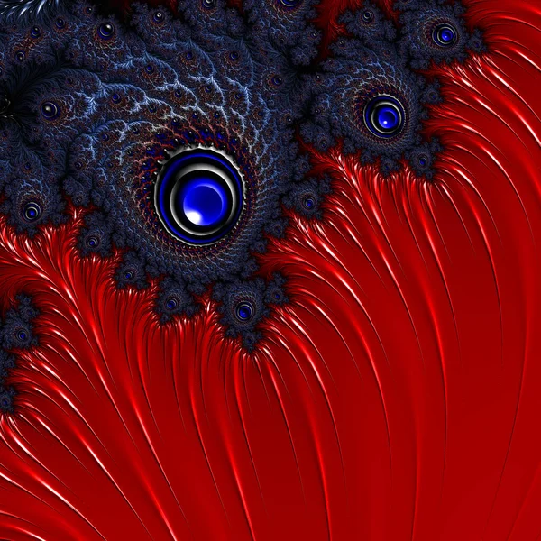 Αφηρημένος Υπολογιστής Που Δημιουργείται Fractal Σχεδιασμός Φράκταλ Είναι Ένα Ατέρμονο — Φωτογραφία Αρχείου