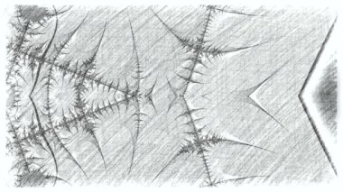 Soyut Bilgisayar Fraktal Tasarımı. Fraktal hiç bitmeyen bir desen. Fraktallar, farklı ölçeklerde kendine benzeyen sonsuz derecede karmaşık kalıplardır.