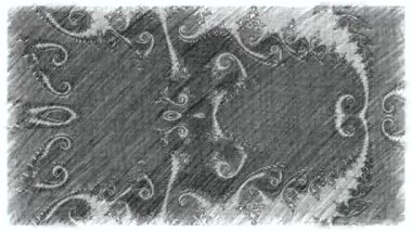 Soyut Bilgisayar Fraktal Tasarımı. Fraktal hiç bitmeyen bir desen. Fraktallar, farklı ölçeklerde kendine benzeyen sonsuz derecede karmaşık kalıplardır.