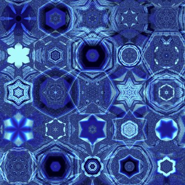 Soyut Bilgisayar Fraktal Tasarımı. Fraktal hiç bitmeyen bir desen. Fraktallar, farklı ölçeklerde kendine benzeyen sonsuz derecede karmaşık kalıplardır.