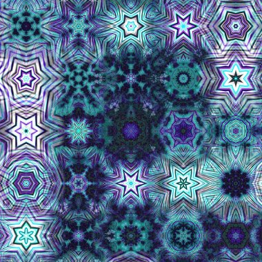 Soyut Bilgisayar Fraktal Tasarımı. Fraktal hiç bitmeyen bir desen. Fraktallar, farklı ölçeklerde kendine benzeyen sonsuz derecede karmaşık kalıplardır.