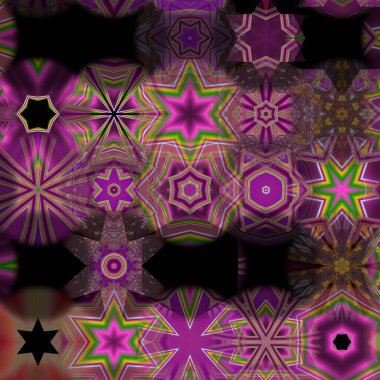 Soyut Bilgisayar Fraktal Tasarımı. Fraktal hiç bitmeyen bir desen. Fraktallar, farklı ölçeklerde kendine benzeyen sonsuz derecede karmaşık kalıplardır.