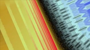 Siyah ve beyaz monokrom soyut sanat video animasyonu gerçeküstü uzaylı fraktal kaleydoskopik anahat çiçek kristal simetri yapısı dönüşüm değişim sürecinde 