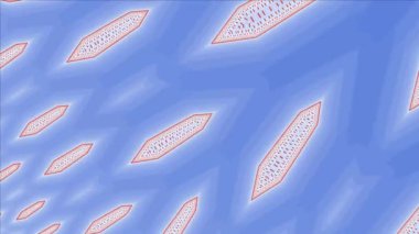 Siyah ve beyaz monokrom soyut sanat video animasyonu gerçeküstü uzaylı fraktal kaleydoskopik anahat çiçek kristal simetri yapısı dönüşüm değişim sürecinde 