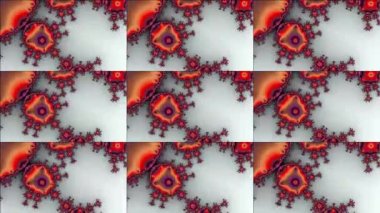 Soyut Bilgisayar Fraktal Tasarımı. Fraktal hiç bitmeyen bir desen. Fraktallar, farklı ölçeklerde kendine benzeyen sonsuz derecede karmaşık kalıplardır. TV duvar efekti.