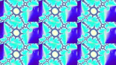 Soyut Bilgisayar Fraktal Tasarımı. Fraktal hiç bitmeyen bir desen. Fraktallar, farklı ölçeklerde kendine benzeyen sonsuz derecede karmaşık kalıplardır. TV duvar efekti.