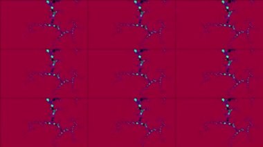 Soyut Bilgisayar Fraktal Tasarımı. Fraktal hiç bitmeyen bir desen. Fraktallar, farklı ölçeklerde kendine benzeyen sonsuz derecede karmaşık kalıplardır. TV duvar efekti.