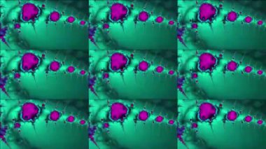 Soyut Bilgisayar Fraktal Tasarımı. Fraktal hiç bitmeyen bir desen. Fraktallar, farklı ölçeklerde kendine benzeyen sonsuz derecede karmaşık kalıplardır. TV duvar efekti.