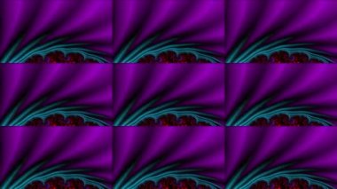 Soyut Bilgisayar Fraktal Tasarımı. Fraktal hiç bitmeyen bir desen. Fraktallar, farklı ölçeklerde kendine benzeyen sonsuz derecede karmaşık kalıplardır. TV duvar efekti.