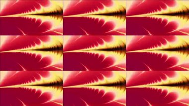 Soyut Bilgisayar Fraktal Tasarımı. Fraktal hiç bitmeyen bir desen. Fraktallar, farklı ölçeklerde kendine benzeyen sonsuz derecede karmaşık kalıplardır. TV duvar efekti.