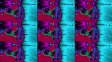 Soyut Bilgisayar Fraktal Tasarımı. Fraktal hiç bitmeyen bir desen. Fraktallar, farklı ölçeklerde kendine benzeyen sonsuz derecede karmaşık kalıplardır. TV duvar efekti.