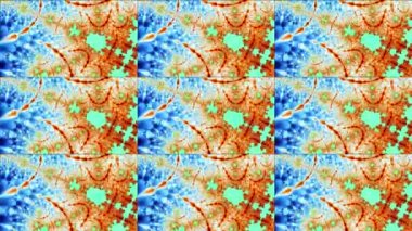 Soyut Bilgisayar Fraktal Tasarımı. Fraktal hiç bitmeyen bir desen. Fraktallar, farklı ölçeklerde kendine benzeyen sonsuz derecede karmaşık kalıplardır. TV duvar efekti.