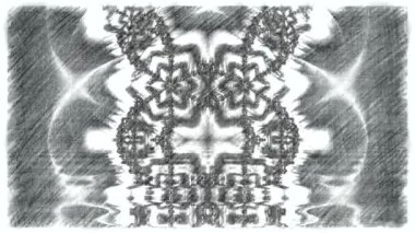 Boyanmış bir arka planda kabataslak ve çizim animasyonu. Şarjörün üstüne yerleştirmek için Doodle tarzı. Yüksek kalite sanat videosu oluşturma. Filtre için stok hareket ögesi. Arızalı piksel etkisi.