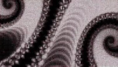 Boyanmış bir arka planda kabataslak ve çizim animasyonu. Şarjörün üstüne yerleştirmek için Doodle tarzı. Yüksek kalite sanat videosu oluşturma. Filtre için stok hareket ögesi. Arızalı piksel etkisi.