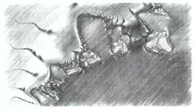 Boyanmış bir arka planda kabataslak ve çizim animasyonu. Şarjörün üstüne yerleştirmek için Doodle tarzı. Yüksek kalite sanat videosu oluşturma. Filtre için stok hareket ögesi. Arızalı piksel etkisi.