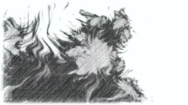 Boyanmış bir arka planda kabataslak ve çizim animasyonu. Şarjörün üstüne yerleştirmek için Doodle tarzı. Yüksek kalite sanat videosu oluşturma. Filtre için stok hareket ögesi. Arızalı piksel etkisi.