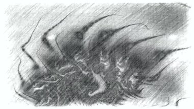 Boyanmış bir arka planda kabataslak ve çizim animasyonu. Şarjörün üstüne yerleştirmek için Doodle tarzı. Yüksek kalite sanat videosu oluşturma. Filtre için stok hareket ögesi. Arızalı piksel etkisi.