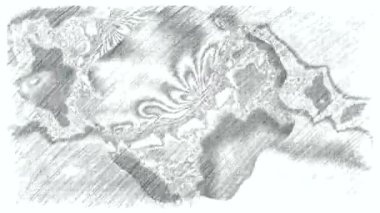 Boyanmış bir arka planda kabataslak ve çizim animasyonu. Şarjörün üstüne yerleştirmek için Doodle tarzı. Yüksek kalite sanat videosu oluşturma. Filtre için stok hareket ögesi. Arızalı piksel etkisi.