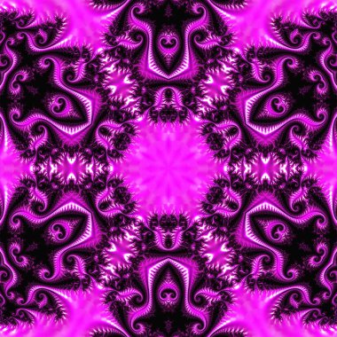 Soyut Bilgisayar Fraktal Tasarımı. Fraktal hiç bitmeyen bir desen. Fraktallar, farklı ölçeklerde kendine benzeyen sonsuz derecede karmaşık kalıplardır. Cep telefonu duvar kağıdı için harika.