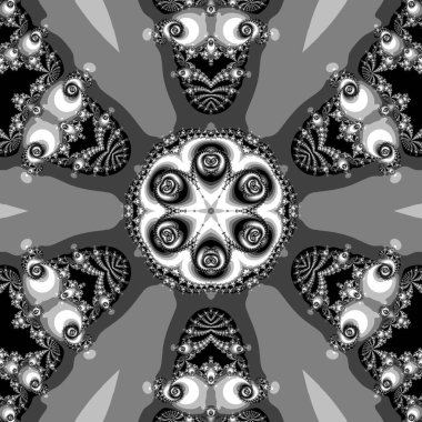 Soyut Bilgisayar Fraktal Tasarımı. Fraktal hiç bitmeyen bir desen. Fraktallar, farklı ölçeklerde kendine benzeyen sonsuz derecede karmaşık kalıplardır. Cep telefonu duvar kağıdı için harika.