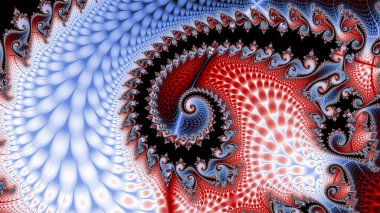 Soyut fraktal arkaplan Sonsuz evren bilgisayar tarafından oluşturulmuş görüntü. Duvar kağıdı, albüm, poster ve kitapçık için güzel soyut bir arkaplan. Yaratıcı grafik tasarımı için fraktal dijital grafikler. 