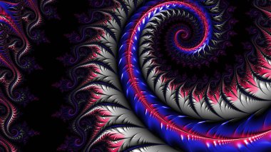 Soyut fraktal arkaplan Sonsuz evren bilgisayar tarafından oluşturulmuş görüntü. Duvar kağıdı, albüm, poster ve kitapçık için güzel soyut bir arkaplan. Yaratıcı grafik tasarımı için fraktal dijital grafikler. 