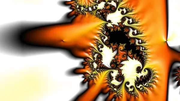Abstract Fractal Background Oneindige Universum Computer Gegenereerd Beeld Mooie Abstracte — Stockfoto