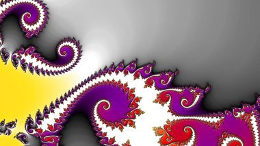 Soyut fraktal arkaplan Sonsuz evren bilgisayar tarafından oluşturulmuş görüntü. Duvar kağıdı, albüm, poster ve kitapçık için güzel soyut bir arkaplan. Yaratıcı grafik tasarımı için fraktal dijital grafikler. 