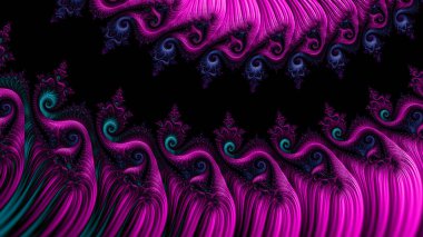 Soyut fraktal arkaplan Sonsuz evren bilgisayar tarafından oluşturulmuş görüntü. Duvar kağıdı, albüm, poster ve kitapçık için güzel soyut bir arkaplan. Yaratıcı grafik tasarımı için fraktal dijital grafikler. 