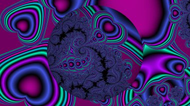 Soyut fraktal arkaplan Sonsuz evren bilgisayar tarafından oluşturulmuş görüntü. Duvar kağıdı, albüm, poster ve kitapçık için güzel soyut bir arkaplan. Yaratıcı grafik tasarımı için fraktal dijital grafikler. 