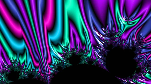 Abstract Fractal Background Infinite Universe Computer Generated Image Beautiful Abstract — Stock Photo, Image