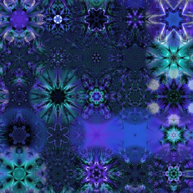 Renkli kar taneleriyle kusursuz bir desen. Noel ve Yeni Yıl tebrik kartları, kumaş, ambalaj kağıdı, davetiye, kırtasiye.