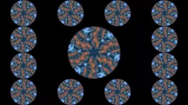 Soyut Bilgisayar Fraktal Tasarımı. Fraktal hiç bitmeyen bir desen. Fraktallar, farklı ölçeklerde kendine benzeyen sonsuz derecede karmaşık kalıplardır. Televizyon duvar efekti. Arıza efekti.