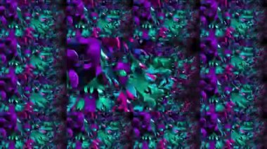 Soyut Bilgisayar Fraktal Tasarımı. Fraktal hiç bitmeyen bir desen. Fraktallar, farklı ölçeklerde kendine benzeyen sonsuz derecede karmaşık kalıplardır. Televizyon duvar efekti. Arıza efekti.