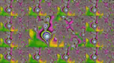 Soyut Bilgisayar Fraktal Tasarımı. Fraktal hiç bitmeyen bir desen. Fraktallar, farklı ölçeklerde kendine benzeyen sonsuz derecede karmaşık kalıplardır. Televizyon duvar efekti. Arıza efekti.