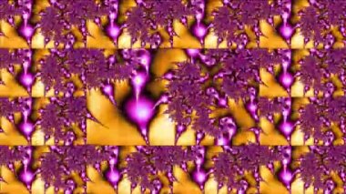 Soyut Bilgisayar Fraktal Tasarımı. Fraktal hiç bitmeyen bir desen. Fraktallar, farklı ölçeklerde kendine benzeyen sonsuz derecede karmaşık kalıplardır. Televizyon duvar efekti. Arıza efekti.