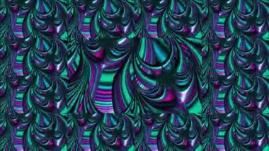 Soyut Bilgisayar Fraktal Tasarımı. Fraktal hiç bitmeyen bir desen. Fraktallar, farklı ölçeklerde kendine benzeyen sonsuz derecede karmaşık kalıplardır. Televizyon duvar efekti. Arıza efekti.