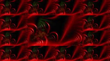 Soyut Bilgisayar Fraktal Tasarımı. Fraktal hiç bitmeyen bir desen. Fraktallar, farklı ölçeklerde kendine benzeyen sonsuz derecede karmaşık kalıplardır. Televizyon duvar efekti. Arıza efekti.