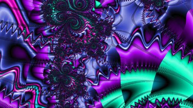 Soyut Bilgisayar Fraktal Tasarımı. Fraktal hiç bitmeyen bir desen. Fraktallar, farklı ölçeklerde kendine benzeyen sonsuz derecede karmaşık kalıplardır. Cep telefonu duvar kağıdı için harika.