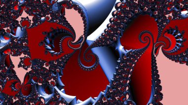 Soyut Bilgisayar Fraktal Tasarımı. Fraktal hiç bitmeyen bir desen. Fraktallar, farklı ölçeklerde kendine benzeyen sonsuz derecede karmaşık kalıplardır. Cep telefonu duvar kağıdı için harika.