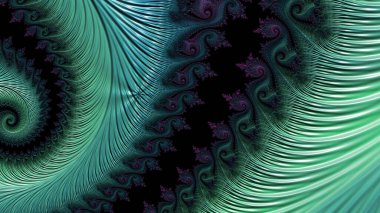 Soyut Bilgisayar Fraktal Tasarımı. Fraktal hiç bitmeyen bir desen. Fraktallar, farklı ölçeklerde kendine benzeyen sonsuz derecede karmaşık kalıplardır. Cep telefonu duvar kağıdı için harika.