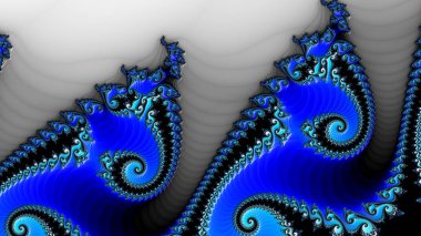 Soyut Bilgisayar Fraktal Tasarımı. Fraktal hiç bitmeyen bir desen. Fraktallar, farklı ölçeklerde kendine benzeyen sonsuz derecede karmaşık kalıplardır. Cep telefonu duvar kağıdı için harika.