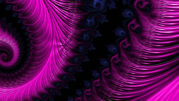 Abstract Computer Generated Fractal Design Fractal Never Ending Pattern Fractals — Stock Photo, Image