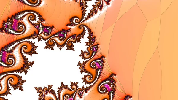 Soyut Bilgisayar Fraktal Tasarımı. Fraktal hiç bitmeyen bir desen. Fraktallar, farklı ölçeklerde kendine benzeyen sonsuz derecede karmaşık kalıplardır. Cep telefonu duvar kağıdı için harika.